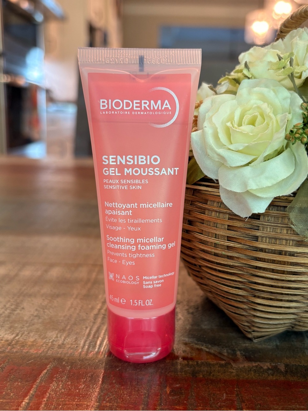 NEW Bioderma SENSIBIO Soothing Micellar CLEANSING FOAMING GEL for Sensitive Skin